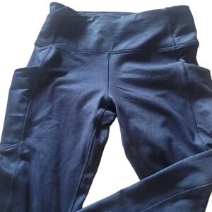 Mondetta Navy Blue Performance Leggings S
